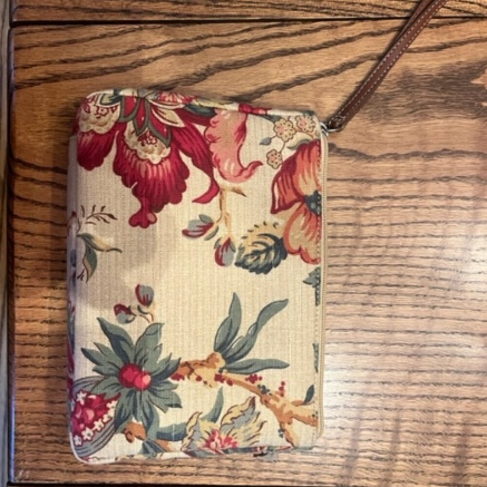 Talbots Floral Wristlet